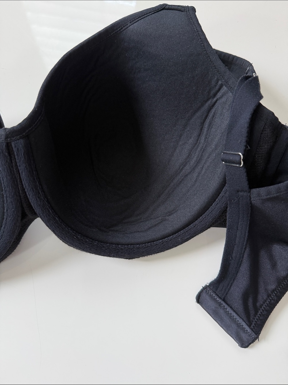 Everyday Smooth Black Full-Coverage Bra - Women's Intimates - Picture 9 of 12